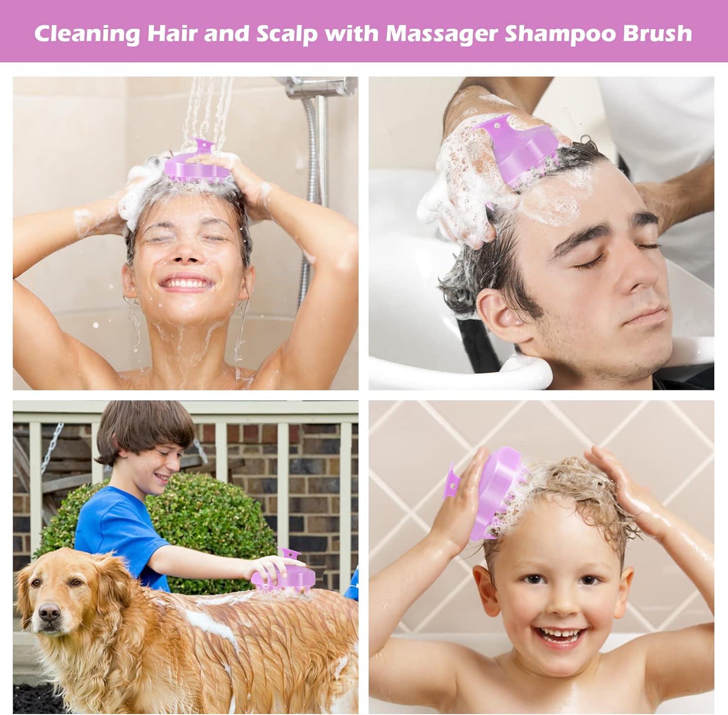 Hair Scalp Massager, Shampoo Brush, Pets Hair Care Tool Hair Scalp Massager, Shampoo Brush, Pets Hair Care Tool